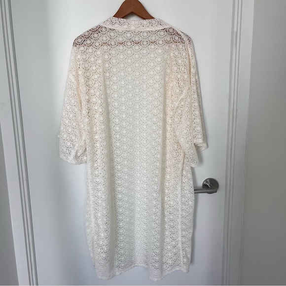 SOLD - White Swimsuit Cover Up by Skinny Dip - Picture 10 of 10